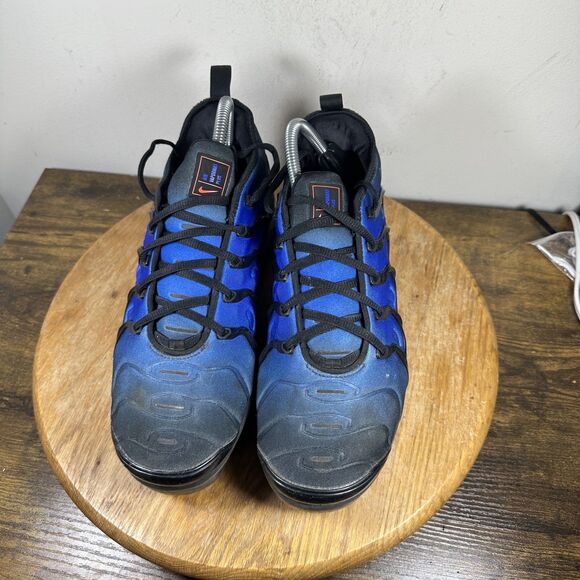 Nike Air Vapormax Plus Shoes Mens Size 9 Blue Black Running Sneakers DO6679-001 - Picture 2 of 8